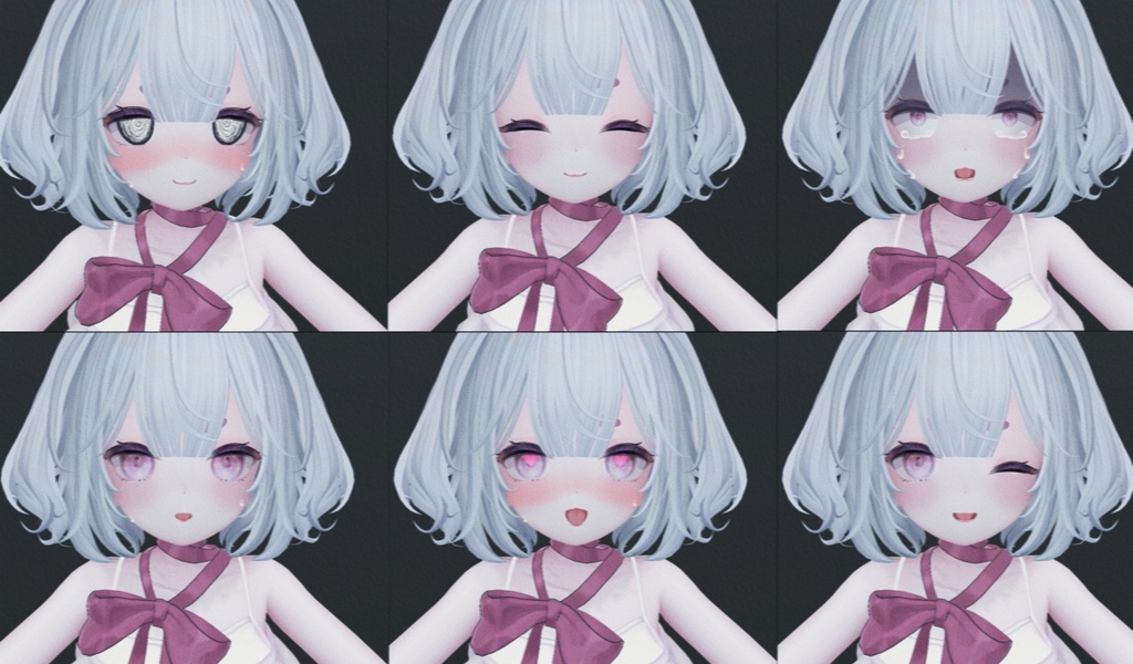 【Soraha専用】Makeup and 18 face animations