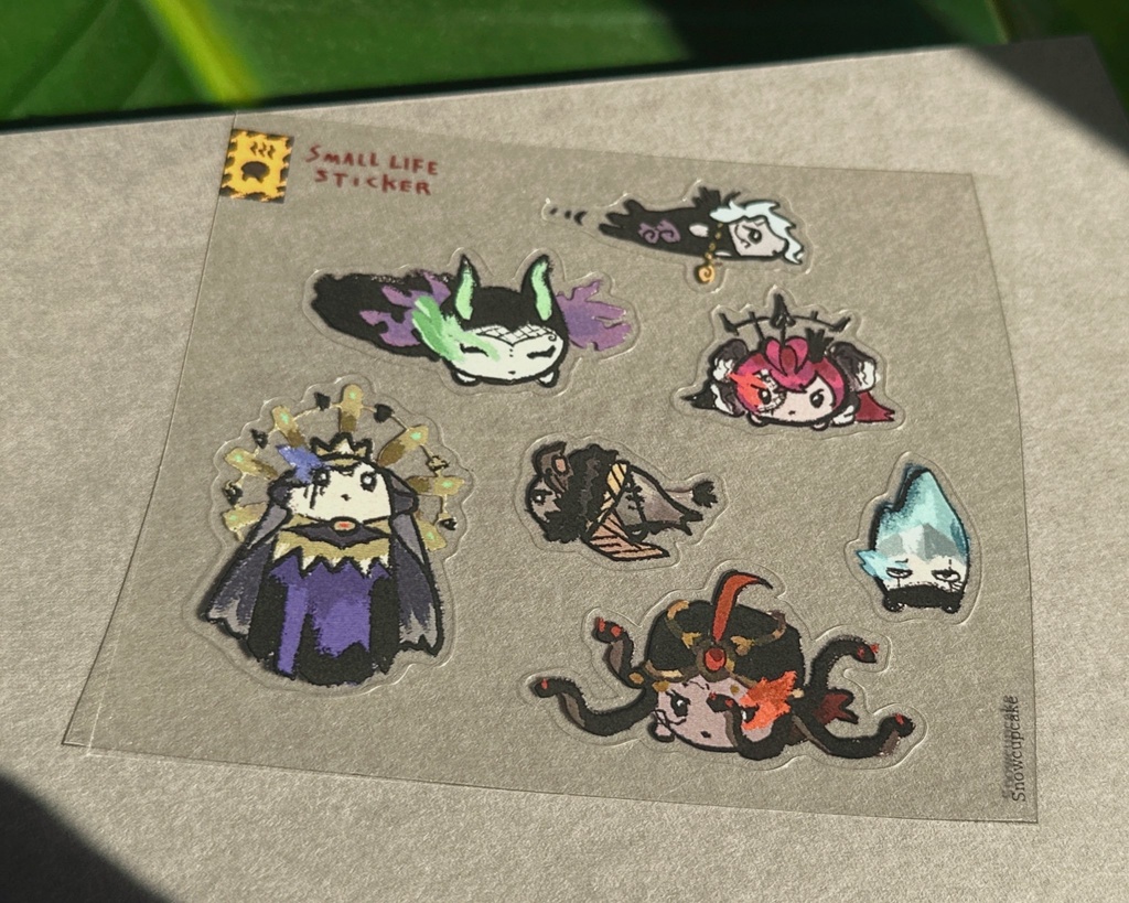 シール「Small Life Sticker」