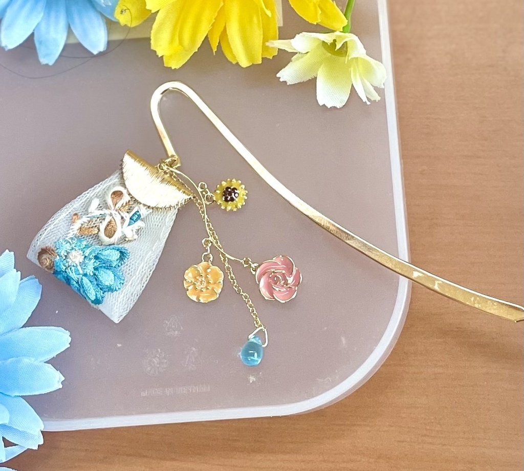 メルクモチーフブックマーカー (フラワー)