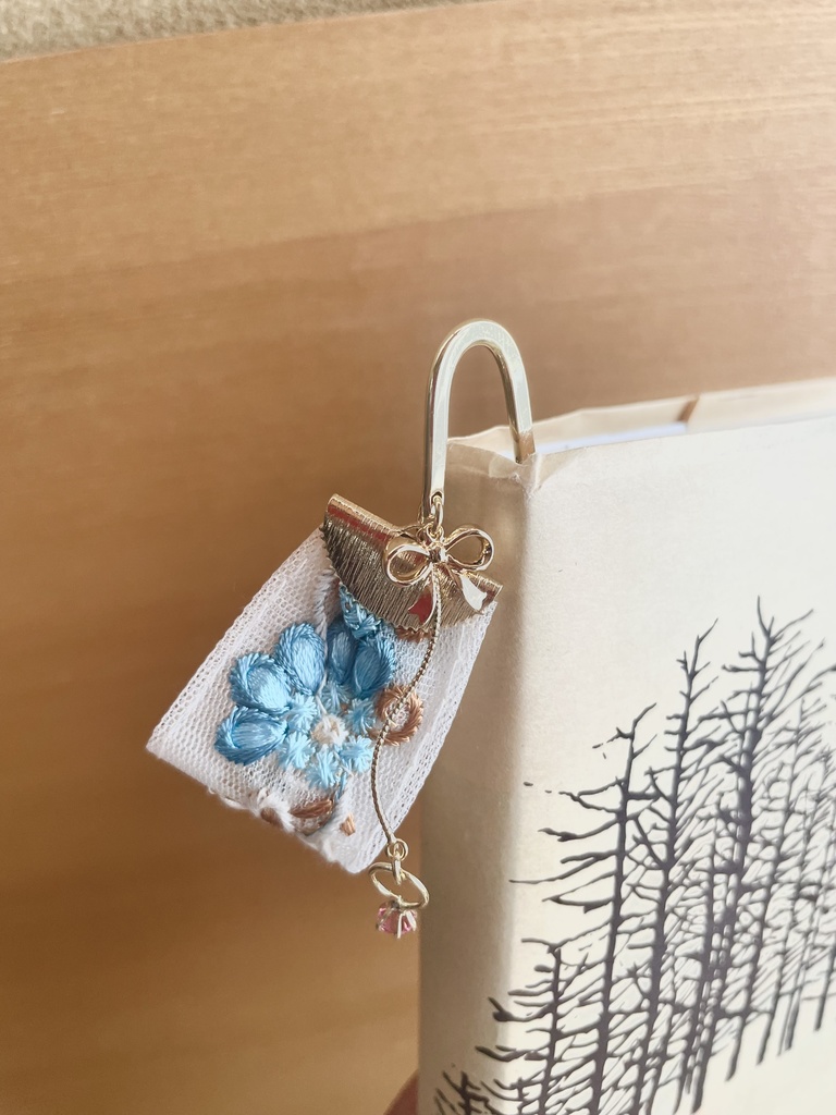 メルクモチーフブックマーカー(リング)