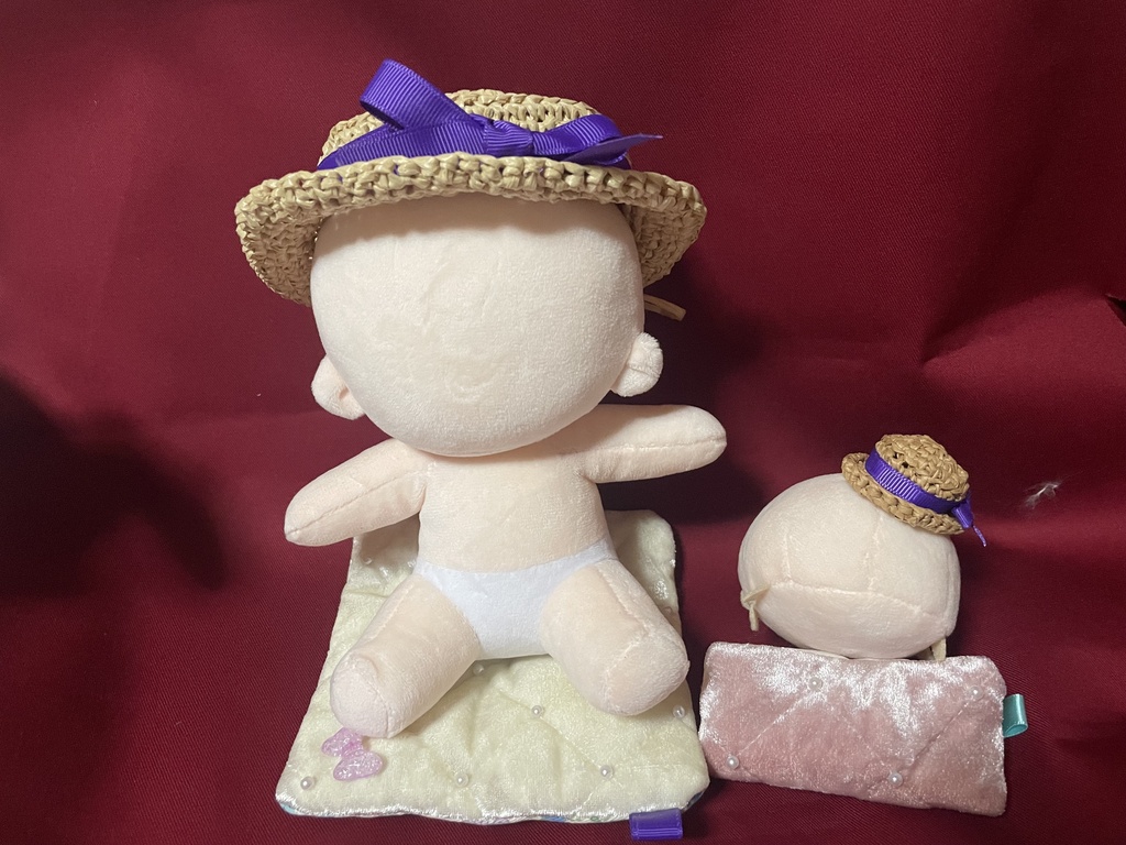 カンカン帽すたいる(10~20cmぬい用)