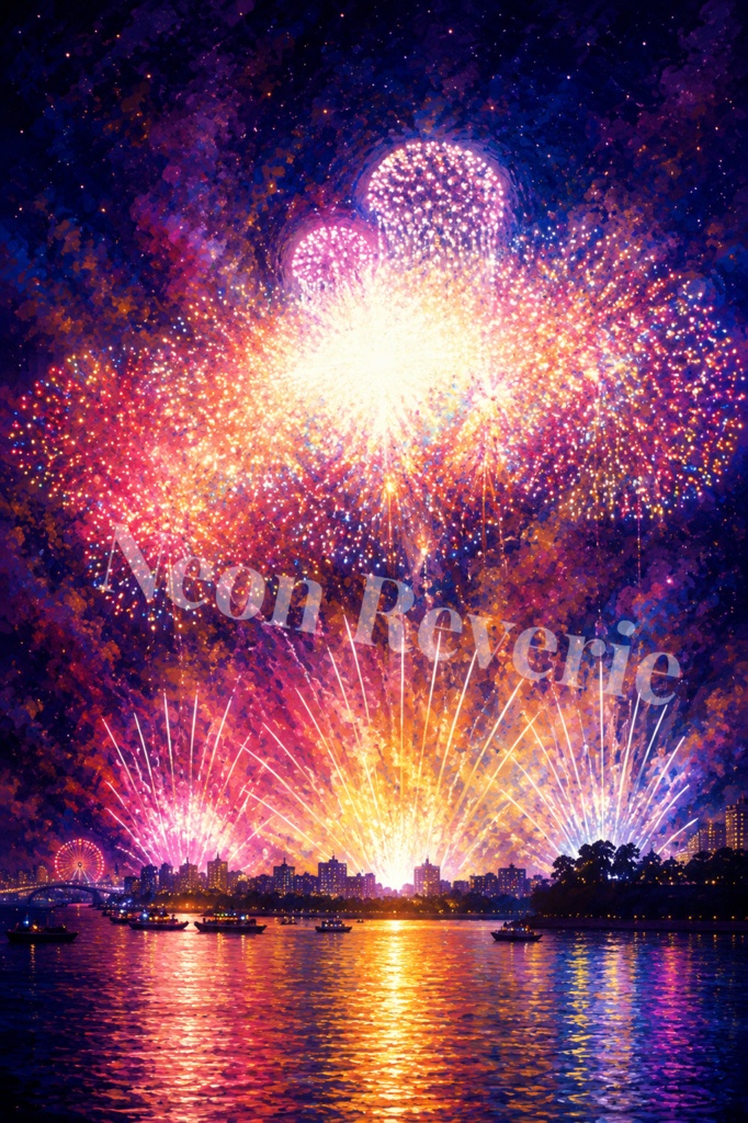 星彩の大輪 ― Eternal Fireworks over Tokyo Bay