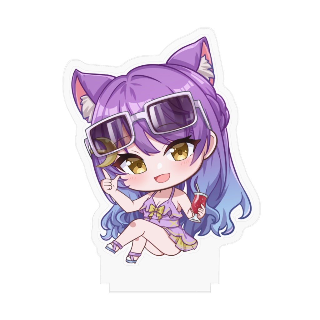 アクリルフィギュア 足組みver.