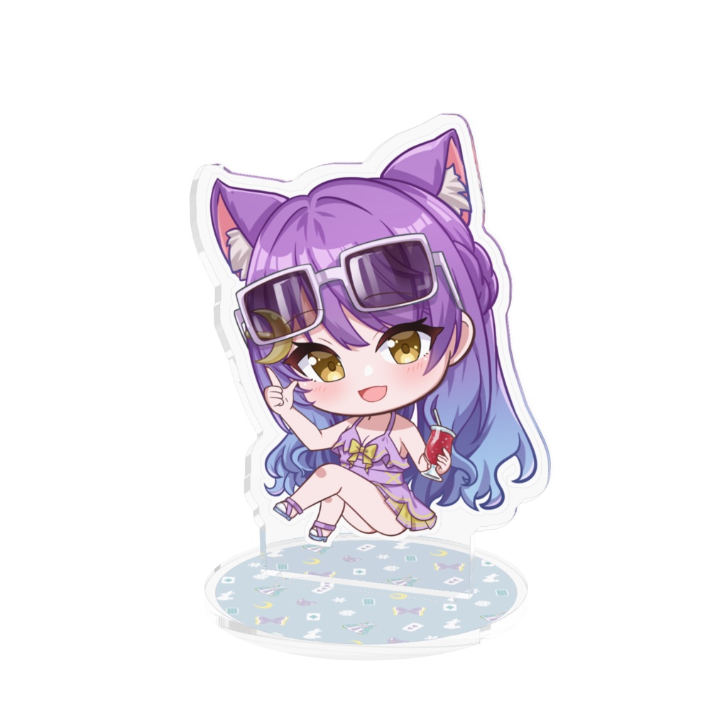 アクリルフィギュア 足組みver.