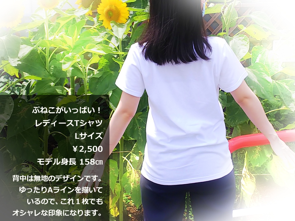 ぷねこがいっぱい!レディースTシャツ