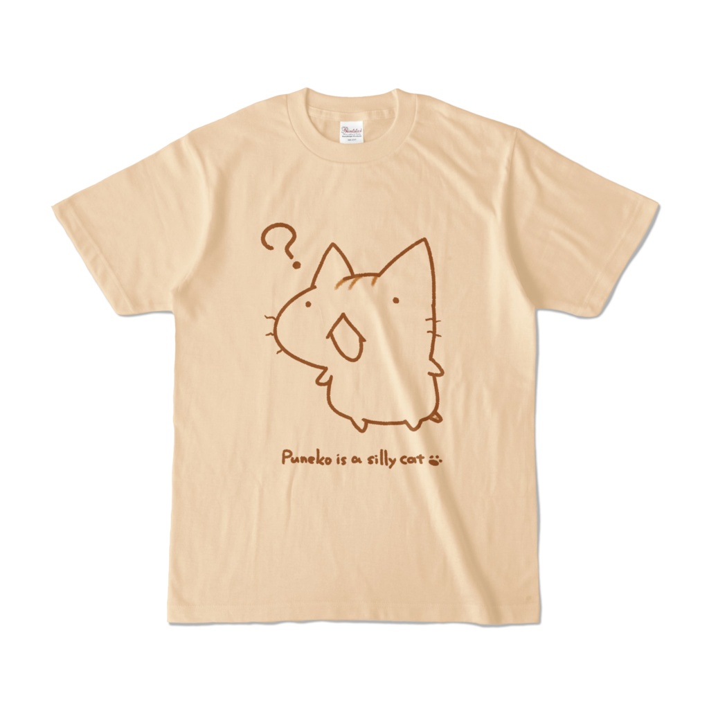 ぷねこのシンプルTシャツ