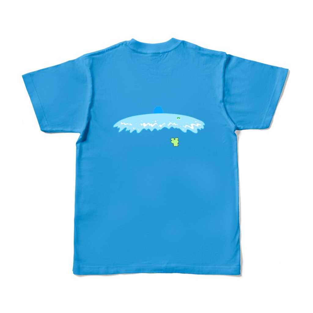 胃の中のかへる両面Tシャツ