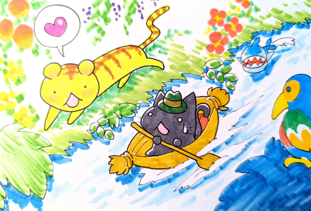 🐈‍⬛たびねこちゃんの思い出話🐅