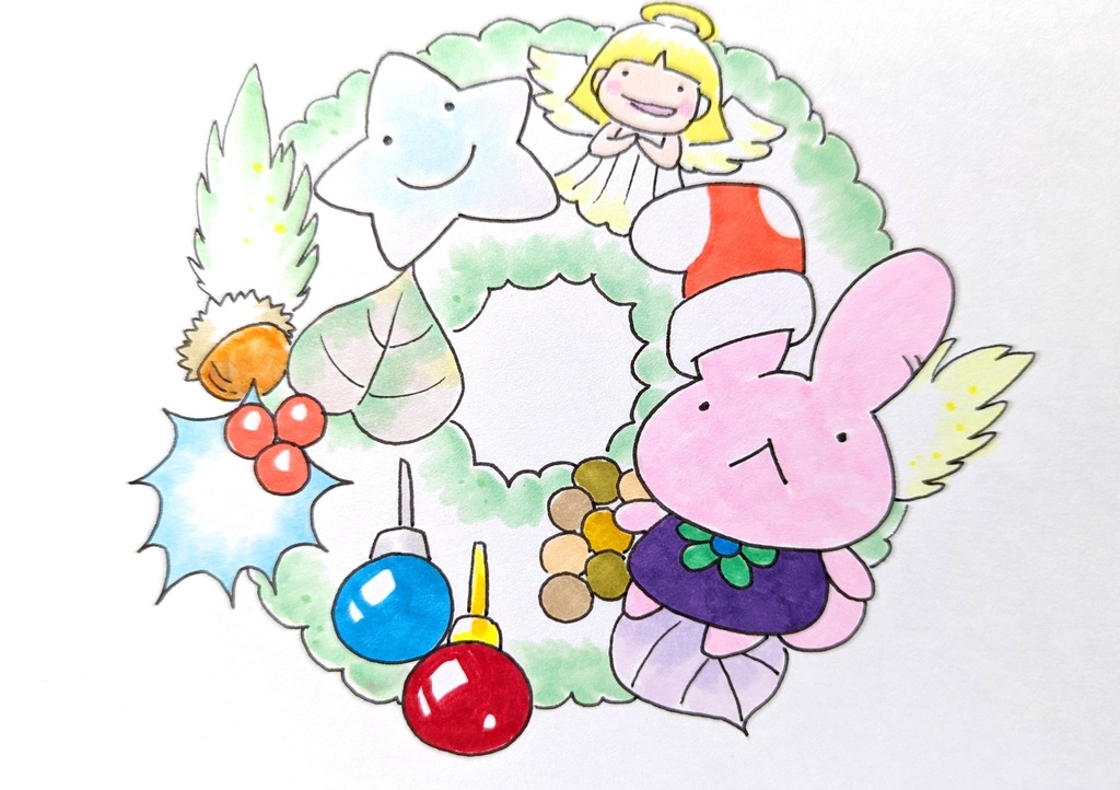🎄ちーちゃんのリース🎄