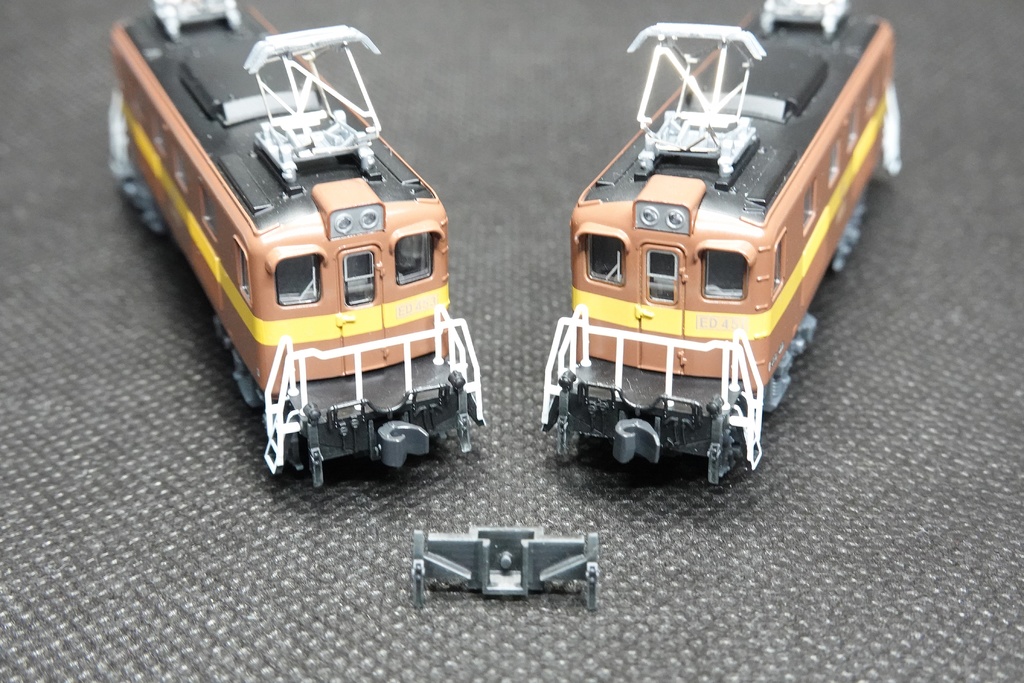 三岐鉄道ED45形電気機関車（ED451タイプ＋ED453タイプ）重連セットスケールNゲージ