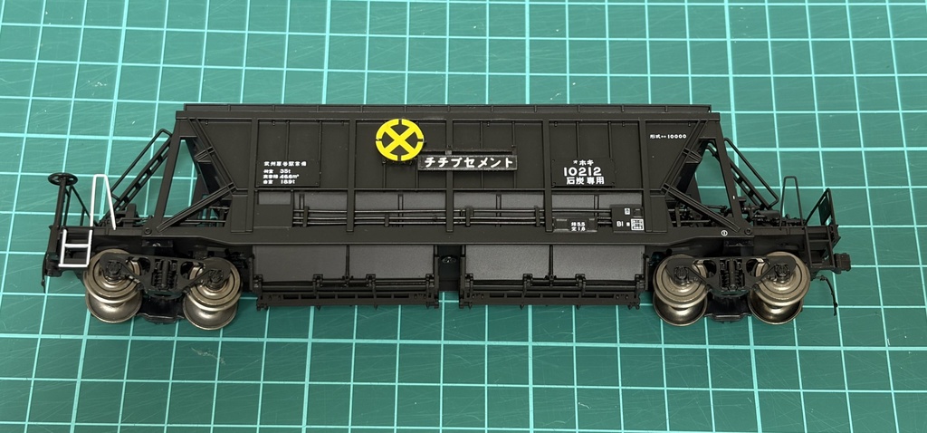 HO ホキ10000 チチブセメント化 社紋社名板パーツ 10両分