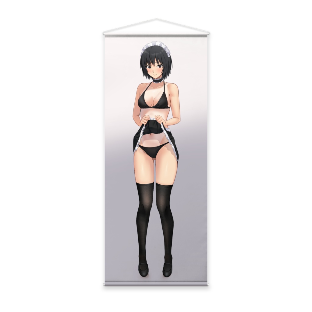 アマガミ - 七咲 Lifesize Tapestry 160cm メイドver.