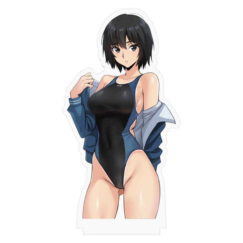 アマガミ - 七咲 ver.5 アクリルフィギュア 100mm