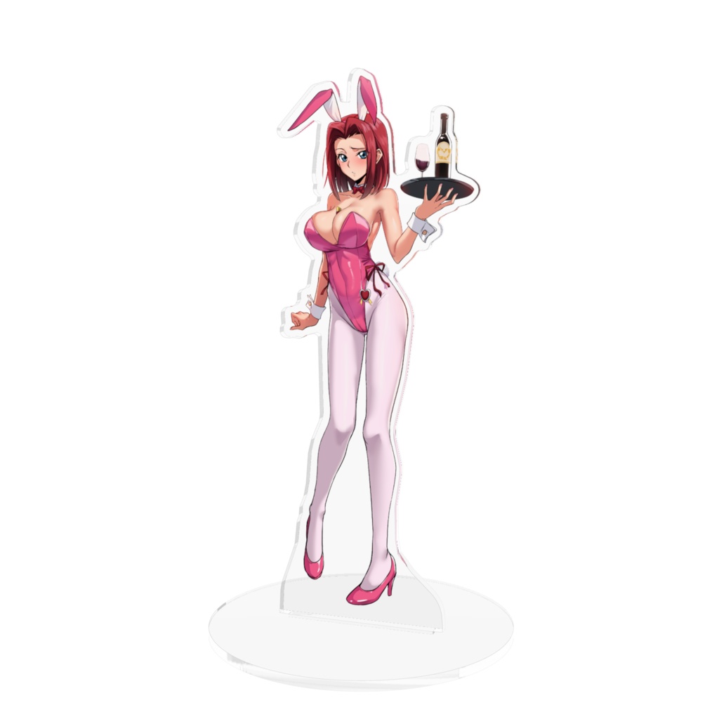 コードギアス - カレン バニーガールver. アクリルフィギュア - 160mm