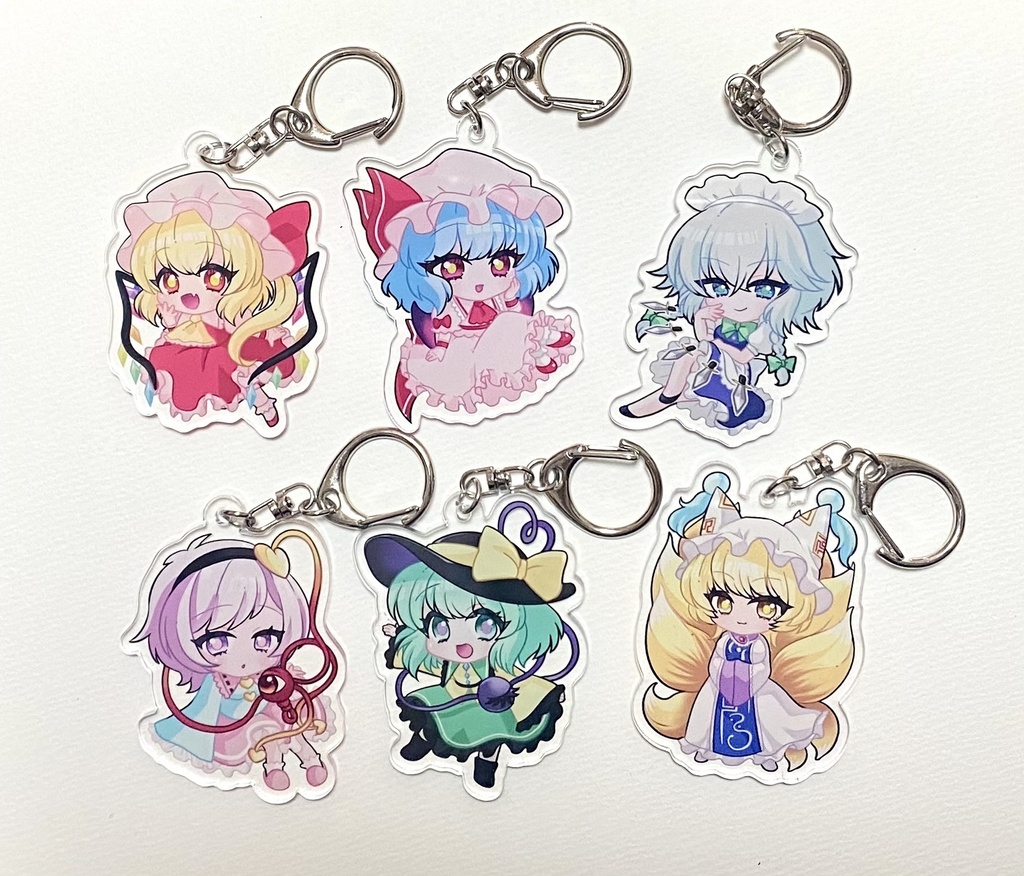 【東方】アクリルキーホルダー