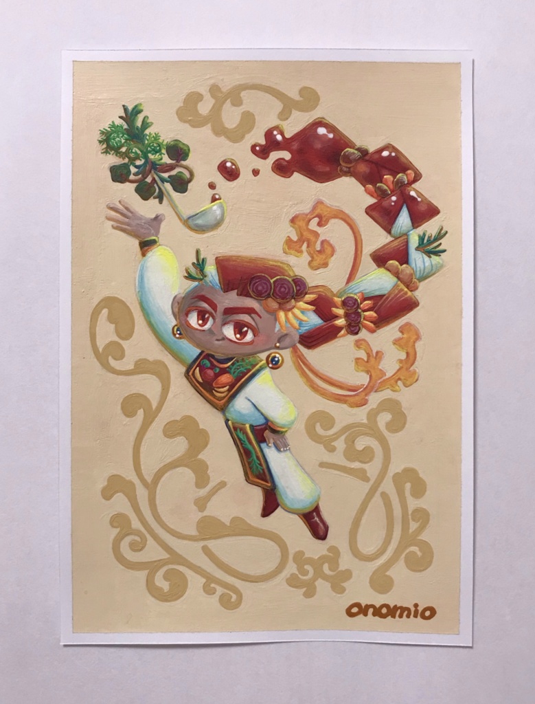 【原画】ボルシチの妖怪