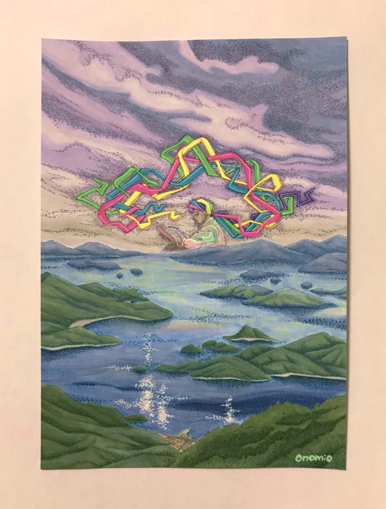 【原画】虹の妖怪