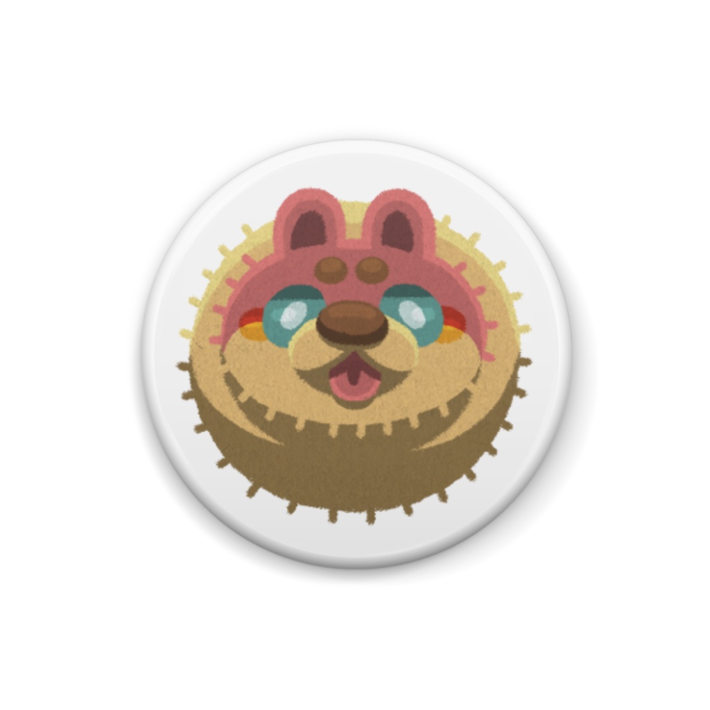 【缶バッジ】雷獣