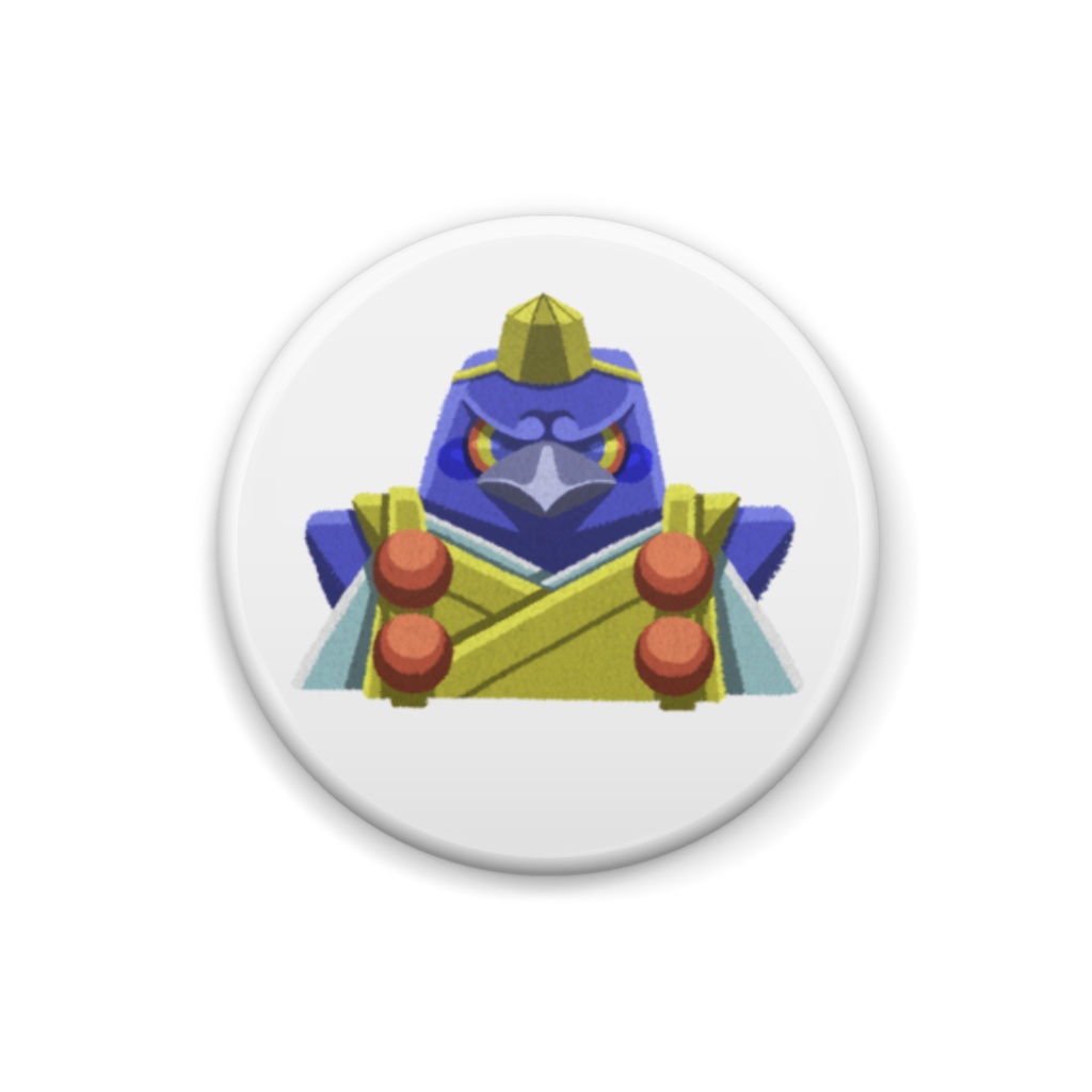 【缶バッジ】烏天狗