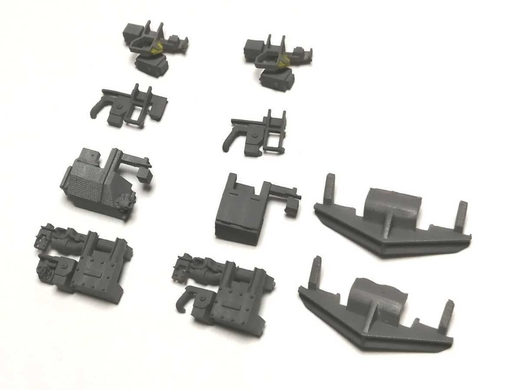 キハ187系ディテールアップパーツセット(前部BMTNカプラー対応)塗装済み完成品! ※画像の車両は取り付け見本で本製品には含まれません