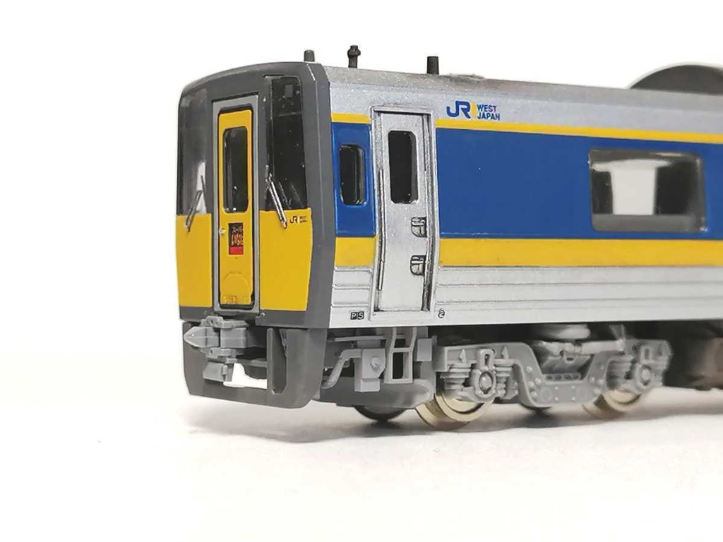 キハ187系ディテールアップパーツセット(前部BMTNカプラー対応)塗装済み完成品! ※画像の車両は取り付け見本で本製品には含まれません