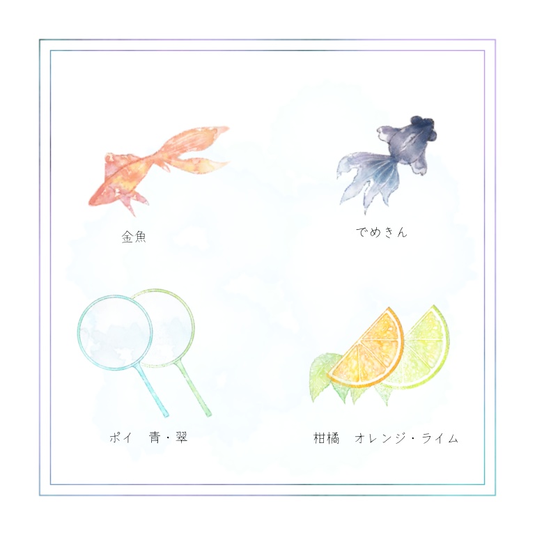 【TRPG素材】水彩イラスト素材(梅雨)