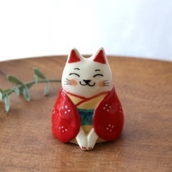 猫のお多福さん