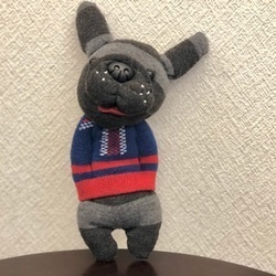 オーダーメイド★ぽっけに手 フレブル フレンチブルドッグ ぬいぐるみ