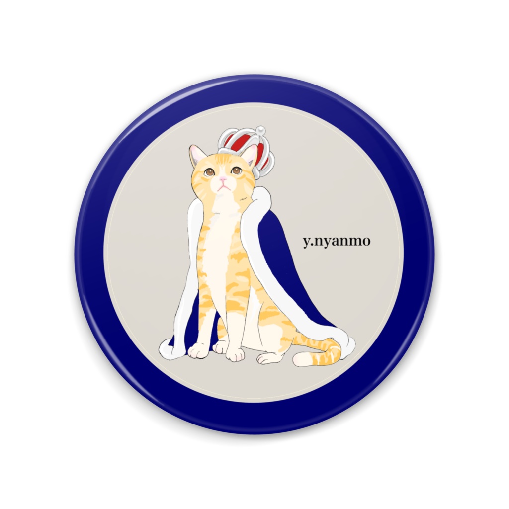 王冠猫ハンドミラー