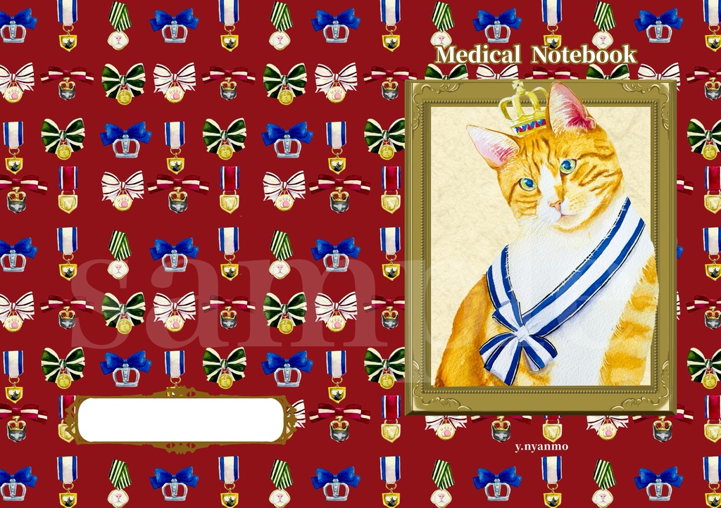 お薬手帳カバー 4種類