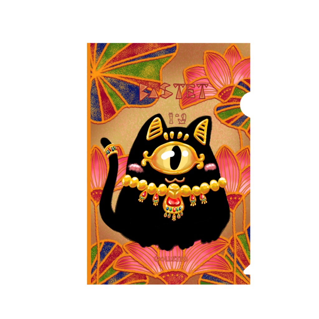 バステト神【A4クリアファイル】