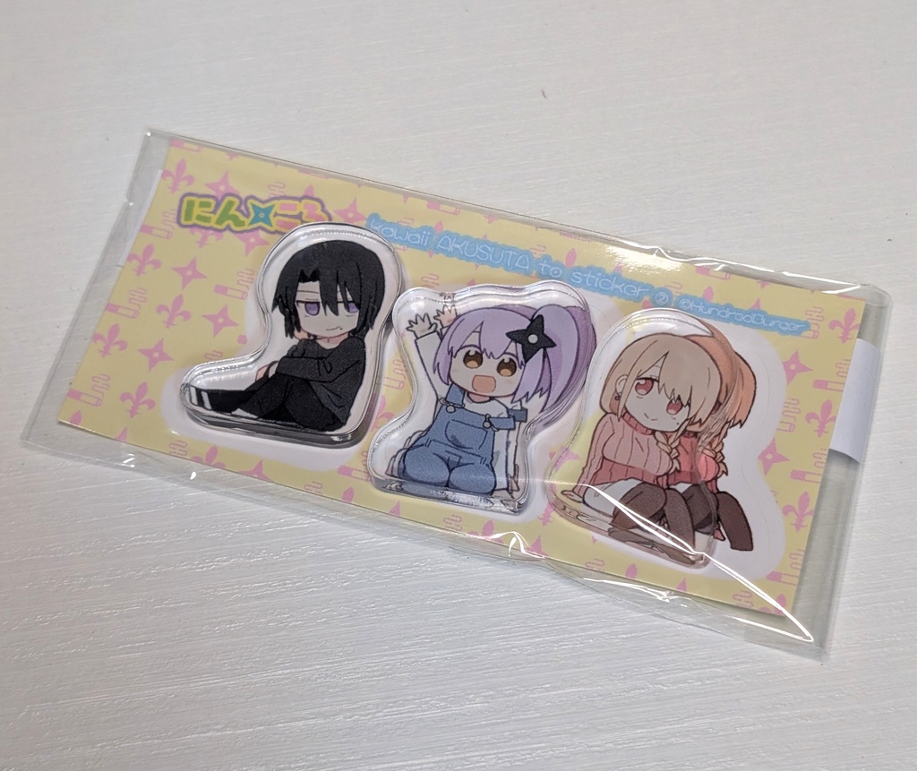 にんころミニアクリルスタンドセット2(シール付き)