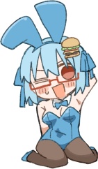 ハンバーちゃん(バニー)ちょいでかミニアクリルスタンド(シール付き)