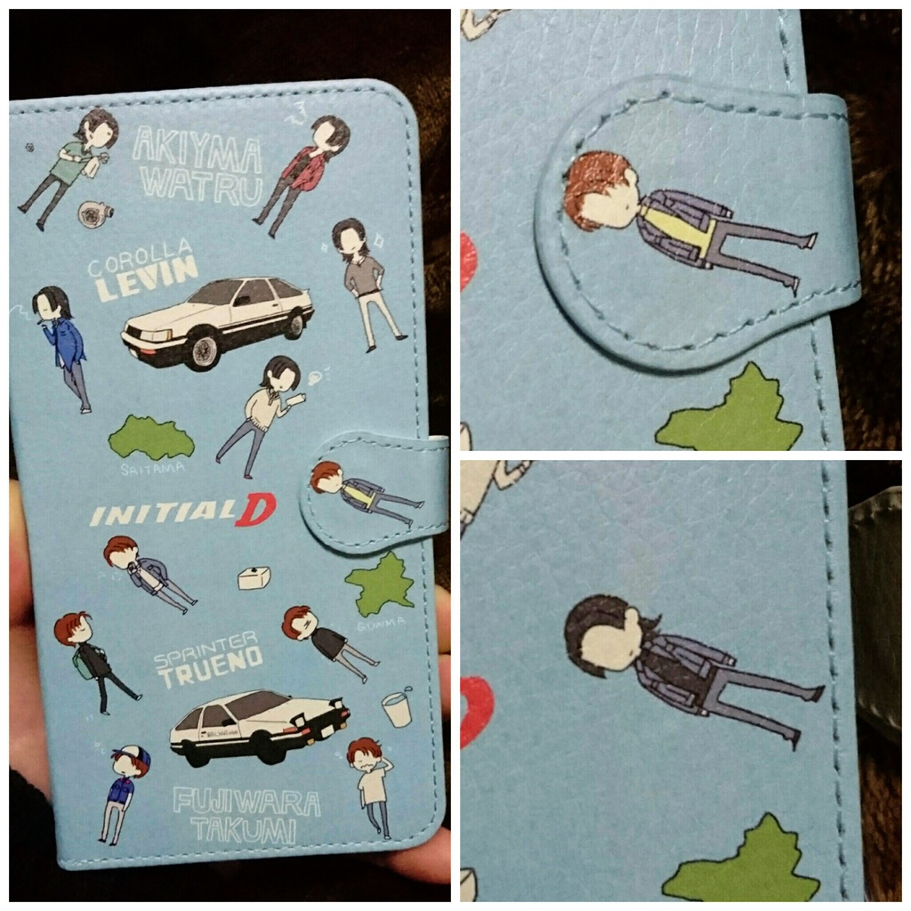 【手帳型スマホケース】藤原拓海&秋山渉