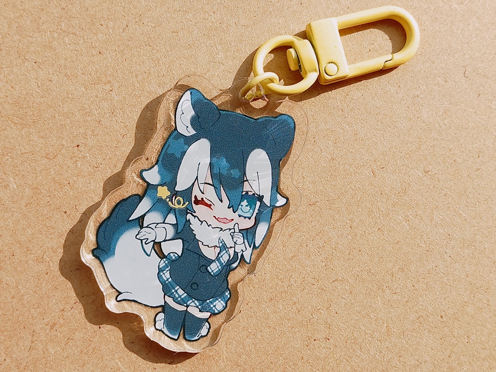 ちっちゃオオカミさんアクリルキーホルダー