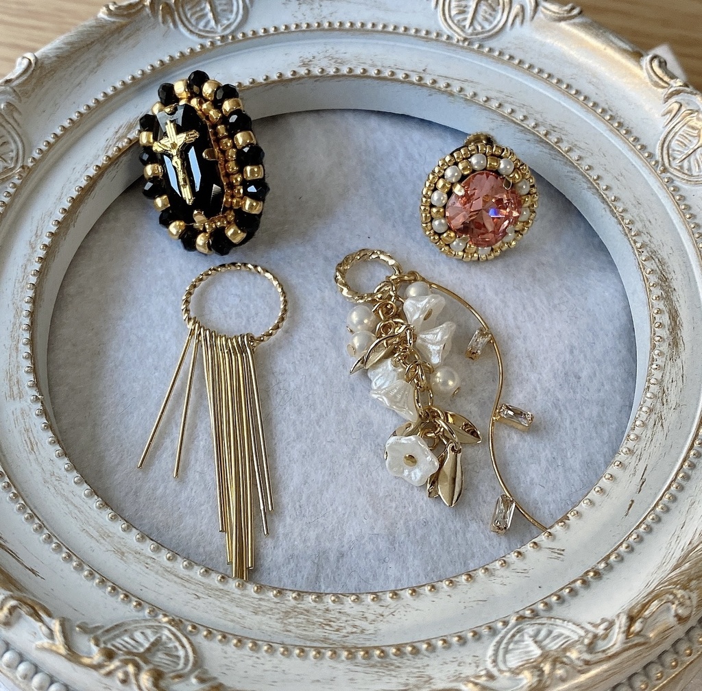 梵天春千夜イメージイヤリング