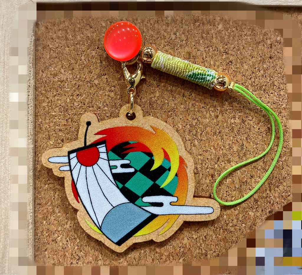 ウッドキーホルダー