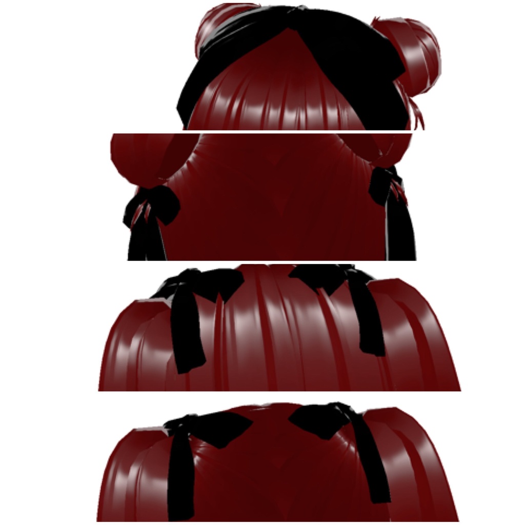 【VRoidテクスチャ】リボン詰め合わせ