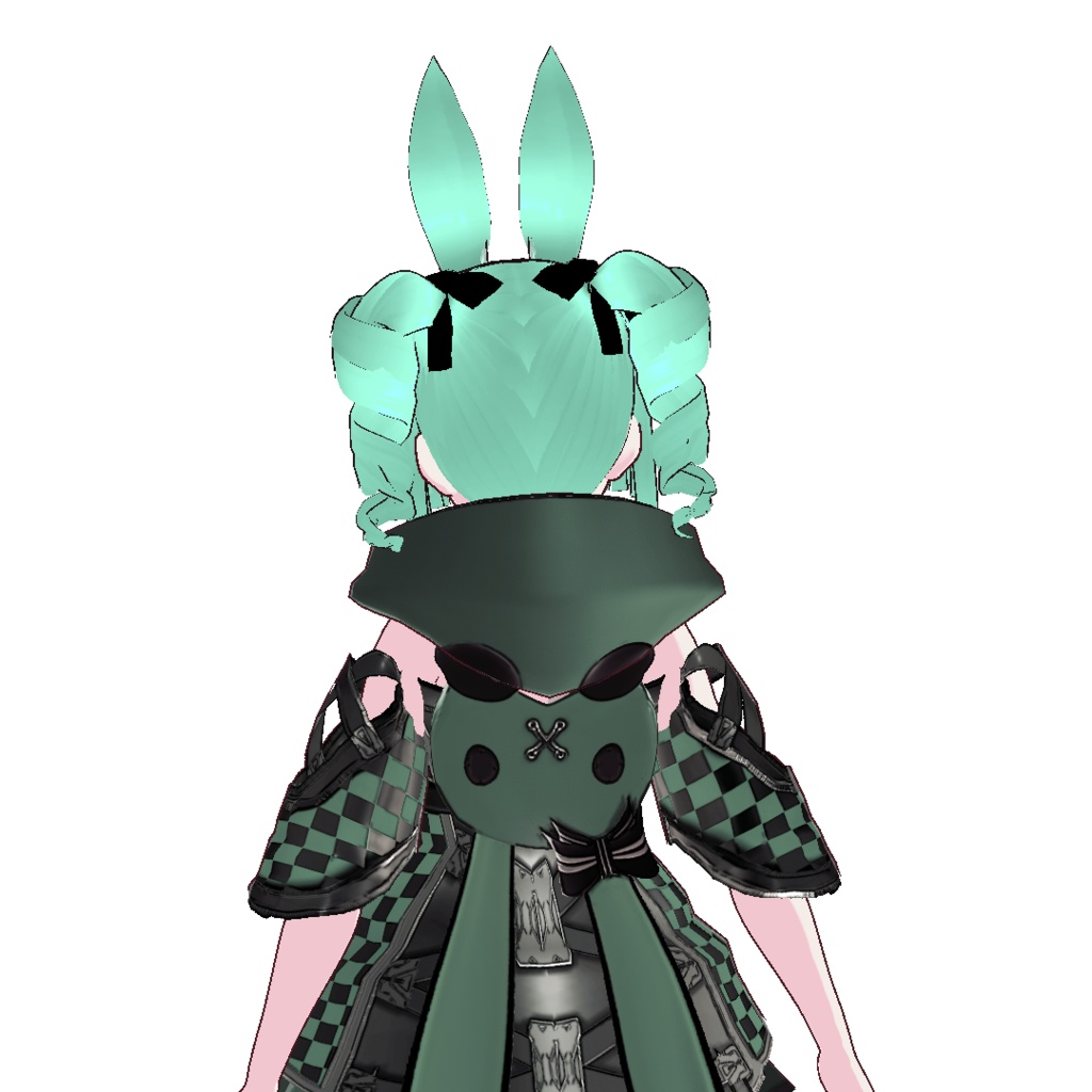 【VRoid用テクスチャ】うさみみ【カラー変更OK】