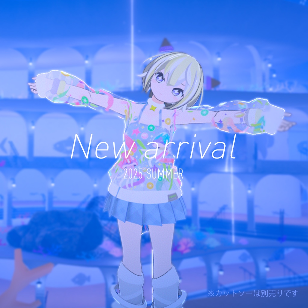 ミカ・アストロメリア【ヘカテー ed.】オリジナル3Dモデル・VRChat