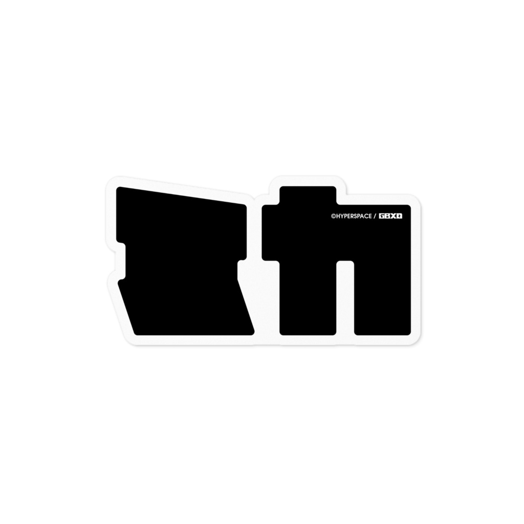 ミカタイポステッカー