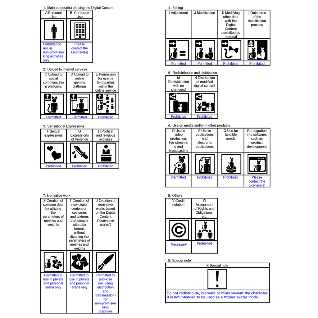 VRC対応:スウェット・マフラーセット(POWER ANIMALS)