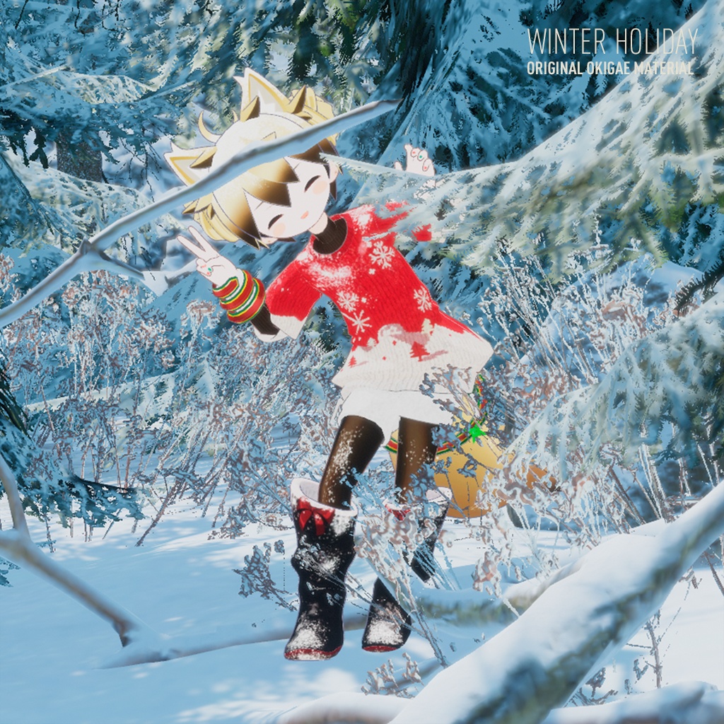 おつきみ / Otsukimi【オリジナル3Dモデル】VRChatアバター