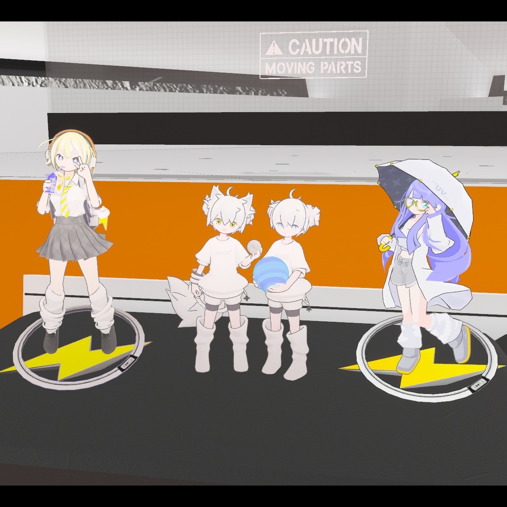 一般販売は準備中【FANBOX支援お礼】DIMENSION AVATARデジタルフィギュア