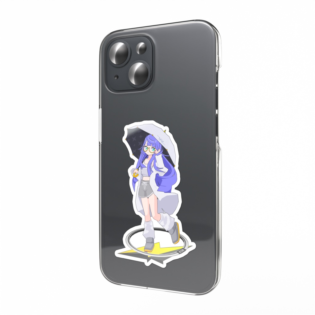 nano / 日傘 スマホステッカー