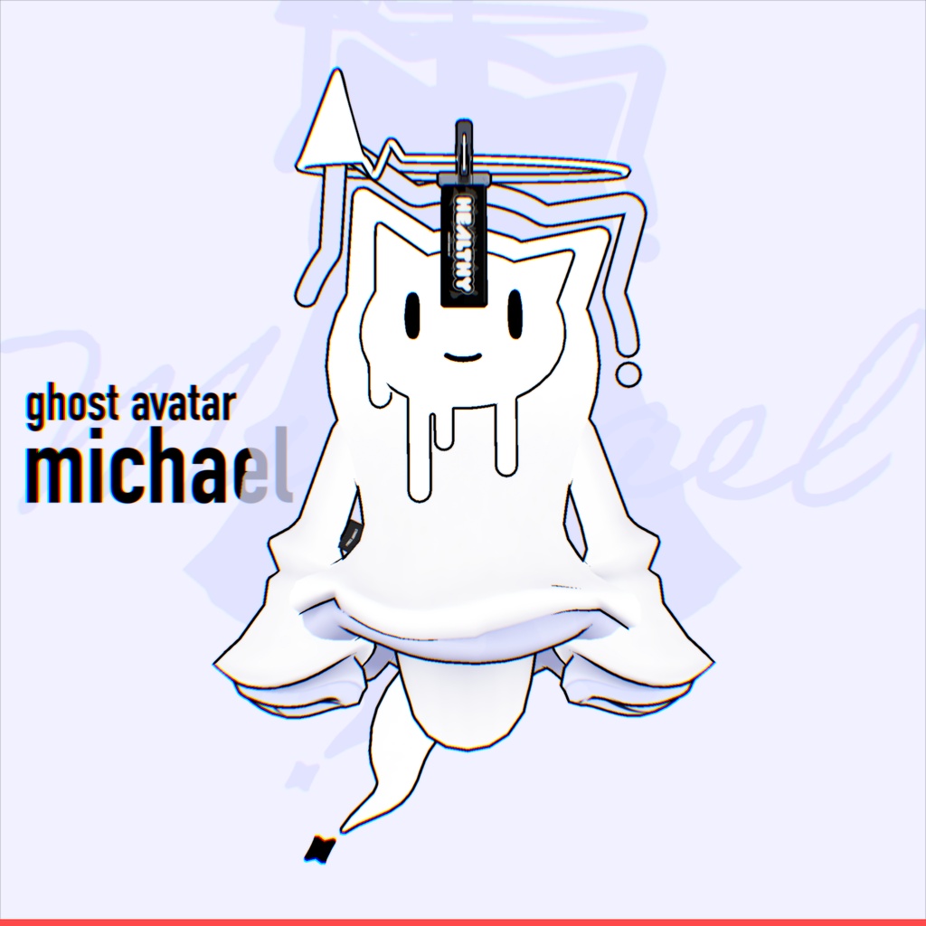 👻Ghost Avatar /Michael（まいける）⚡ VRChat