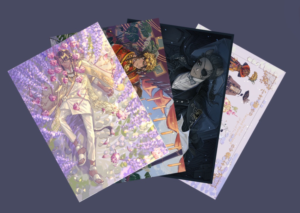 新刊　レオナポストカード