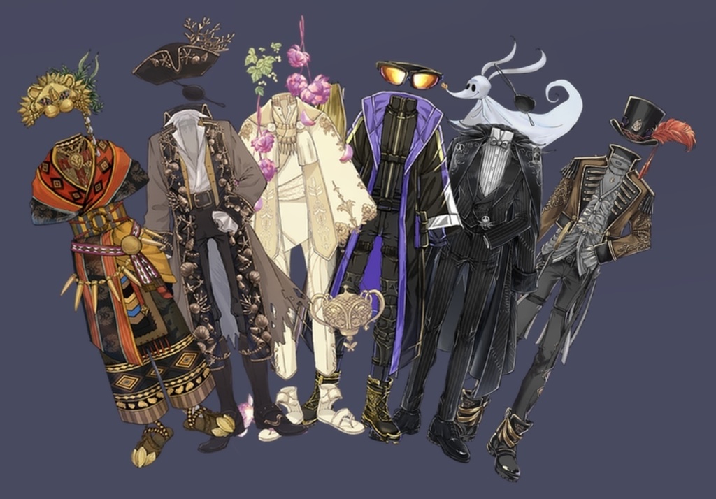 新刊　レオナ衣装フレークシールセット