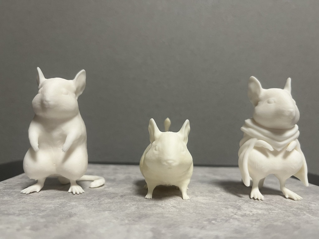 デグー(3Dプリント出力品)