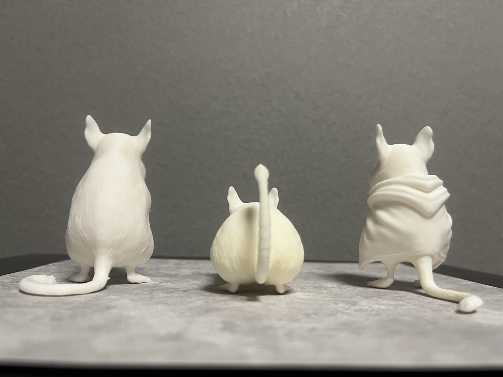 デグー(3Dプリント出力品)